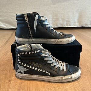 Golden Goose Women’s Limited Edition Sneakers with Swarovski Crystal